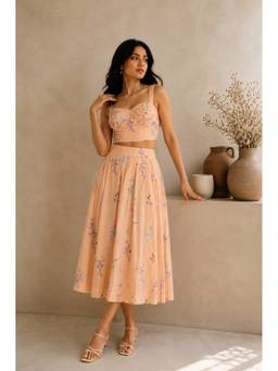 Mud spire - Women Elara Peach Co-Ord