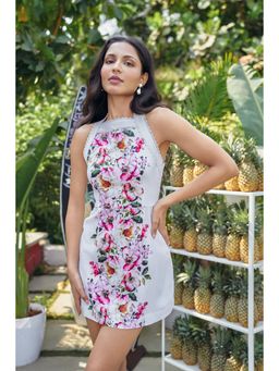 Verano By Tanya - Off White Kiana Short Dress