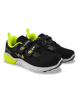 Campus - PT-106V Black Kids Sports Shoes