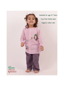 Bhaakur - Wildflower Wonder Kurta and Pyjama (Set of 2)