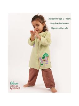 Bhaakur - Awesome Blossom Kurta and Pyjama (Set of 2)