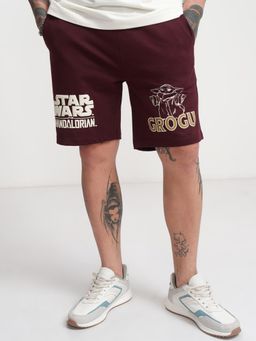HIGHLANDER - Brown Star Wars Graphic Casual Shorts