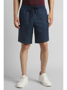 Simon Carter - Navy Textured Shorts