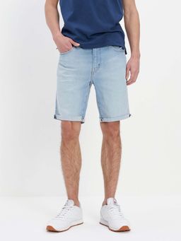 American Eagle - Men Blue AirFlex+ 9 Denim Short