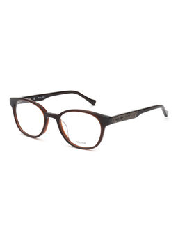 Police - Round VPL251K50958FR Brown Medium Eyeglass Frames