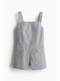 H&M - Women White Long Waistcoat