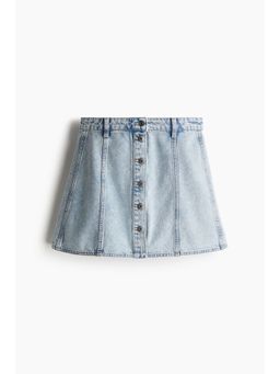 H&M - Women Blue A-Line Denim Mini Skirt