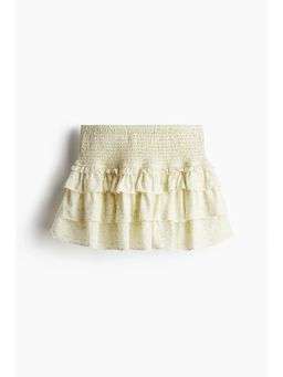H&M - Women Yellow Tie Mini Skirt