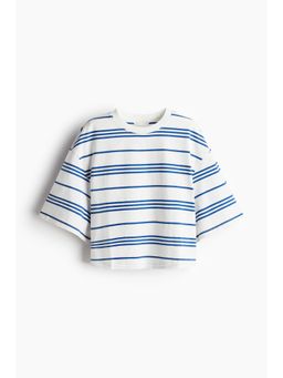 H&M - Women White Cropped T-Shirt