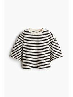 H&M - Women White Cropped T-Shirt
