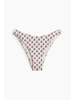 H&M - Women White Cheeky Bikini Bottoms