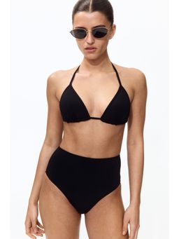 H&M - Women Black High Waist Bikini Bottoms