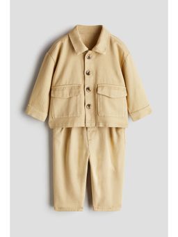 H&M - Boys 2-Piece Overshirt And Trousers Set