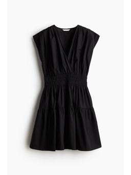 H&M - Women Black Cotton Dress