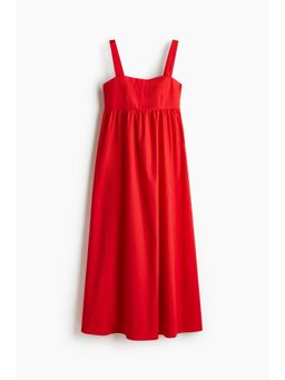 H&M - Women Red Cotton Dress