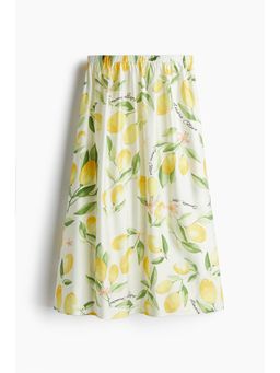 H&M - Women White Fla Skirt