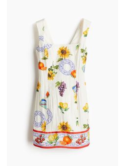 H&M - Women White Bow-Back Dress