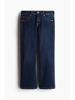 H&M - Women Blue Fla Low Ankle Jeans