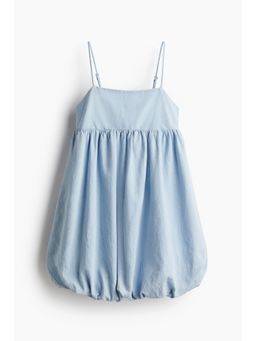 H&M - Women Blue Bubble-Hem Dress