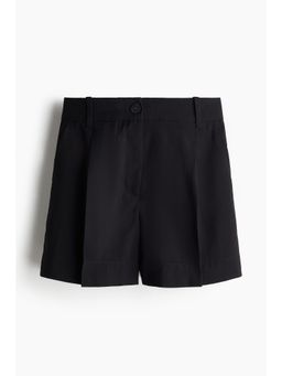 H&M - Women Black Tailo Shorts