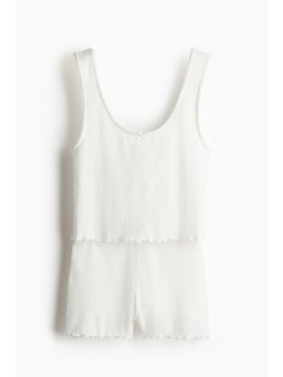 H&M - Women Cotton Pointelle Pyjamas