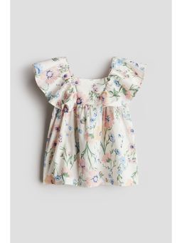 H&M - Girls Multi-Color Flounced Dress
