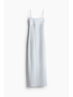 H&M - Women Blue Tie-Detail Maxi Dress