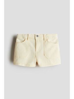H&M - Girls Yellow Twill Shorts