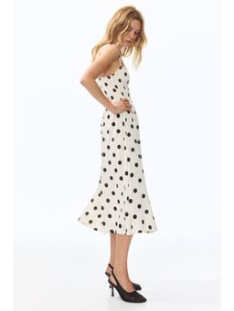 H&M - Women White Smocked Strappy Dress