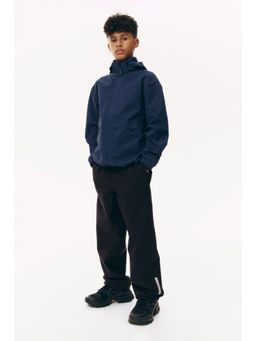 H&M MOVE - Boys Black Unisex Rain Trousers With Stormmove