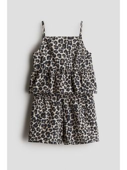 H&M - Girls Beige 2-Piece Cotton