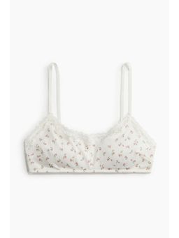 H&M - Women White Padded Soft Jersey Bra