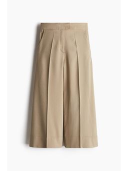H&M - Women Beige Tailo Culottes