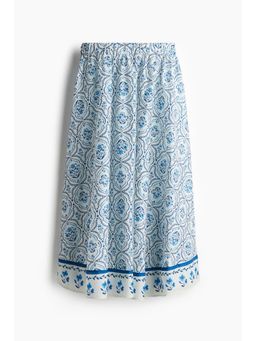 H&M - Women White Cotton Skirt