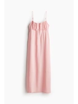 H&M - Women Pink Viscose Strappy Dress