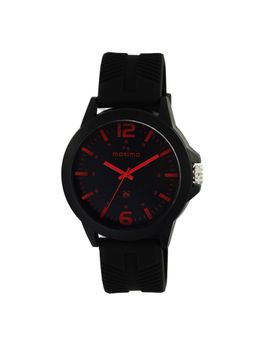 PA Maxima - Aqua Analog Watch for Men in Black Dial Color