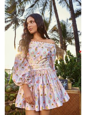Tanya Dress in Multi
