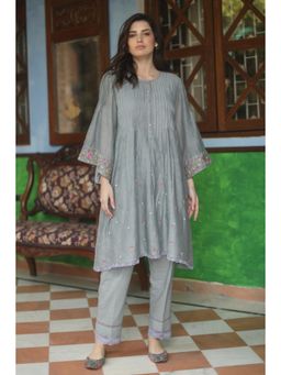 Begum Pret - Kira Floral Kurta (Set of 3)