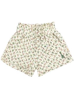 Sophie la Girafe - Baby Girls Ivory Flower Print Shorts