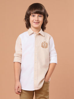 U.S. POLO ASSN. - Kids Boys Colourblocked Twill Shirt