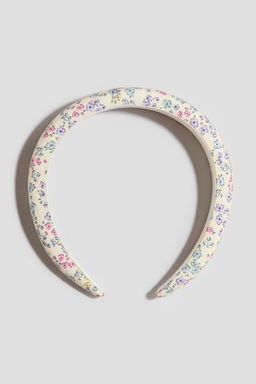 H&M - Girls White Wide Alice Band