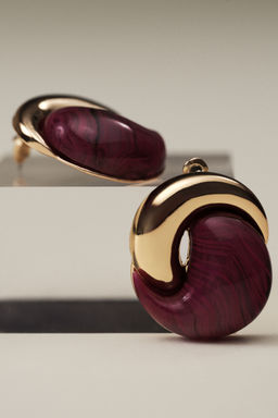 H&M - Women Red Stud Earrings