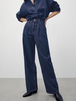 KOTTY - Womens High Rise Solid Cotton Blend Stylish Jeans