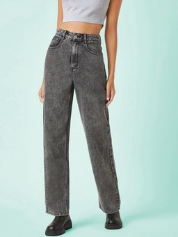 KOTTY - Womens Solid High Rise Stylish Looking Comfortable Stretchable Jeans