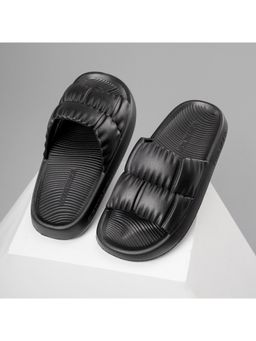 Red Tape - Women Textured Black 01 Sliders