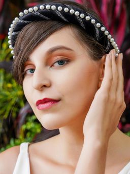 Odette - Women Black Vogue Hairband