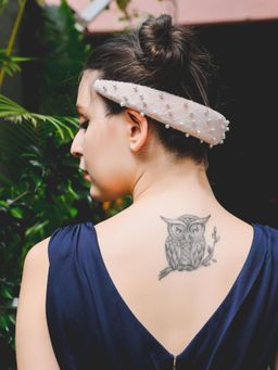 Odette - Women Netted Pink Hairband