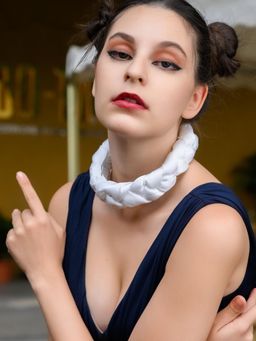 Odette - Women White Braided Beautiful Hairband
