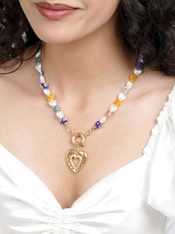 Joker and Witch - Joker & Witch Elfie Heart Bead Necklace