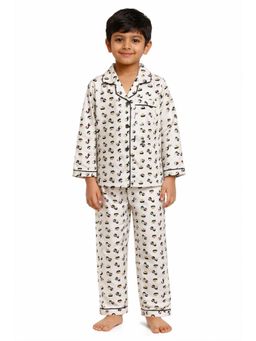 Shopbloom - Little Sushi Print Long Sleeve Kids Sleepsuit